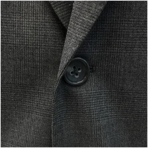 BANANA‎ REPUBLIC Mens Blazer Sport Coat Casual Jacket Size 44R Gray Wool Suit